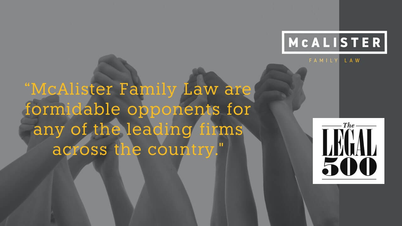 Legal 500: McAlister Family Law excellence