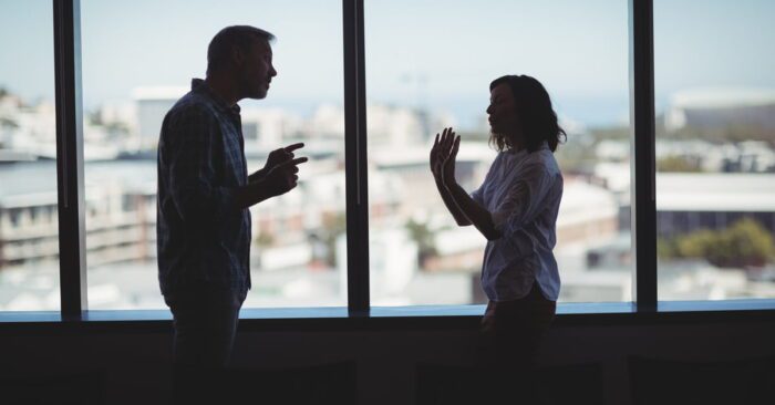 divorcing couples in business together
