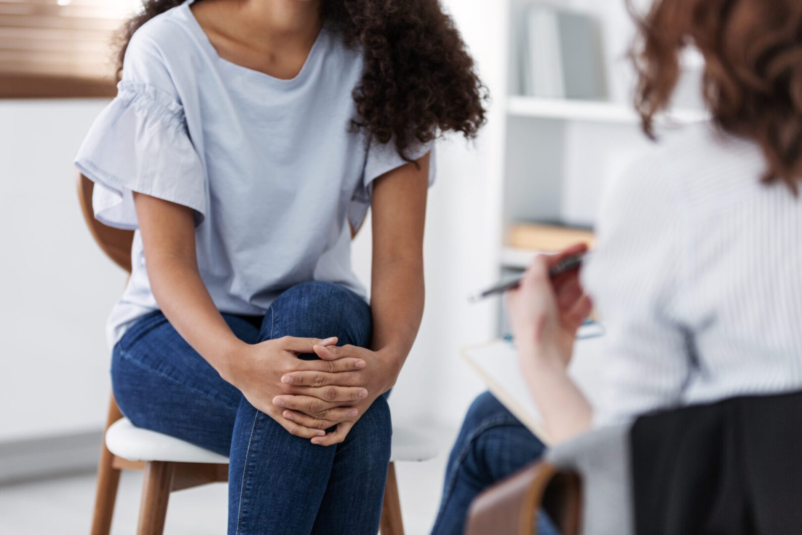 Divorce Services - Woman on chair