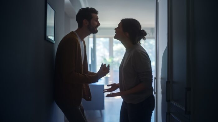 Couple Arguing - Domestic Violence