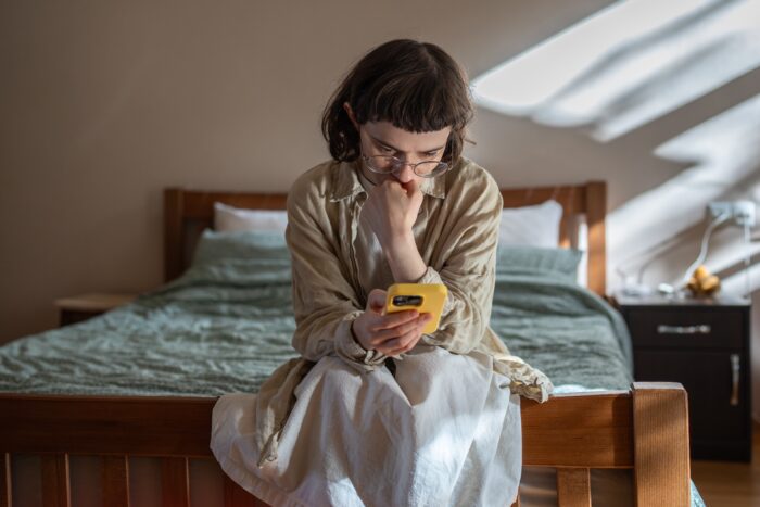 Girl on Mobile Phone